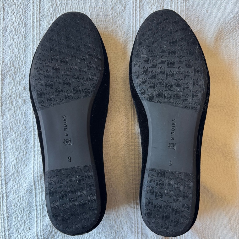 Birdies The Starling loafers size 9 black velvet - Picture 6 of 8